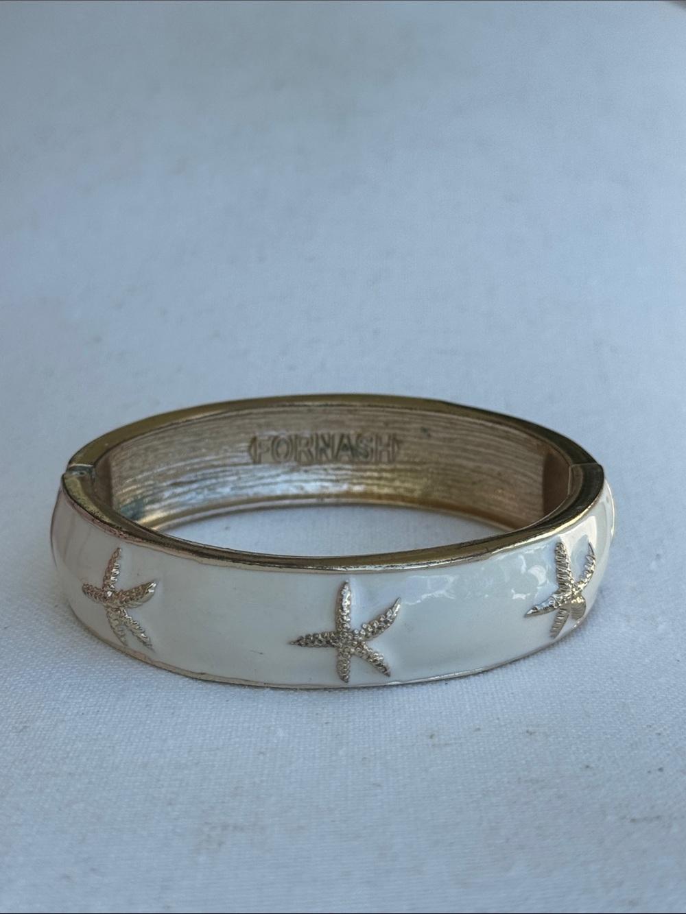 Fornash enamel bracelet